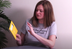 Rectangular Iron Cross Mailer with Layered Die-cut Windows: 60-Second Fold of the Week