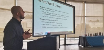 PRINTING United Alliance economist David Wilaj presented current trends across print sectors.