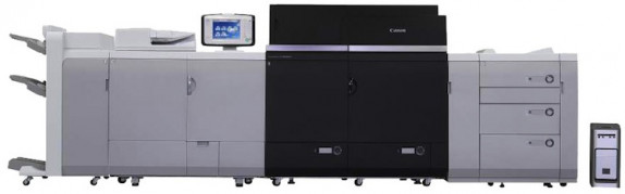 The imagePRESS C8000VP Color Digital Press from Canon Solutions America.