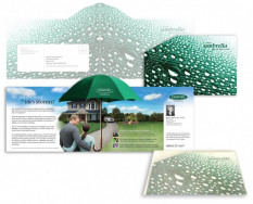 Pii has produced many pieces with creative folding, including this one for Country Financial insurance.