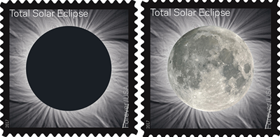solar eclipse stamp