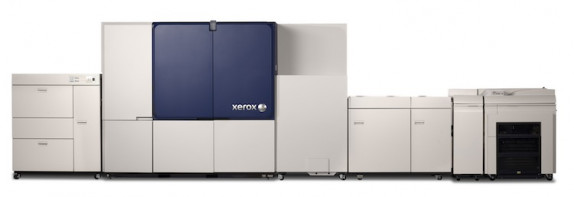 The Xerox Brenva HD Production Inkjet Press is Xerox&iacute;s first cut-sheet inkjet press. The press addresses the needs of the transactional, light direct mail and book markets, and offers best-in-class automation and reliability features to maximize press productivity.