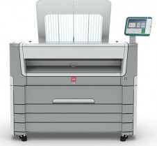 The Oc&eacute; PlotWave 550 wide-format monochrome printing system from Canon U.S.A.