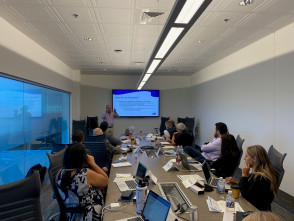 Attendees at EFI's recent Ignite open house.