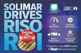 RISO is now a North American reseller of the Solimar Chemistry Platform.