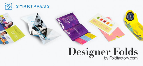 Foldfactory has launched Designer Folds on smartpress.com