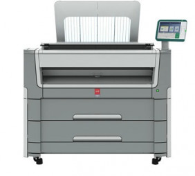 The Oc&eacute; PlotWave 450 large-format monochrome printing system.