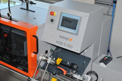 A wide range of saddle stitchers and bookletmakers were on display by Hohner.