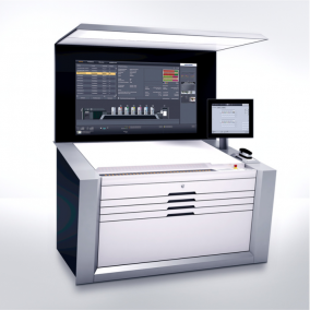 The heart of the new Speedmaster generation to be presented at drupa 2016 is the Prinect Press Center XL machine control station.