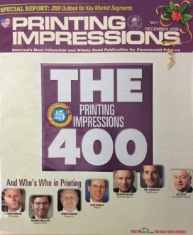 The Printing Impressions ranking of the largest printing companies was once the PI 500, and then became the PI 400.