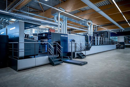 Live in action at virtual.drupa: The new Rapida 106 X.