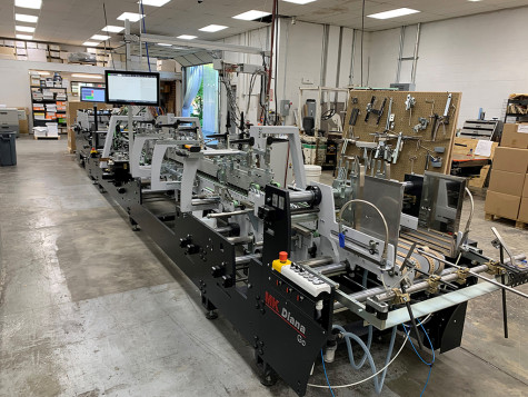 Riddle Press has installed a Easymatrix 106 CS and Diana Go 85.