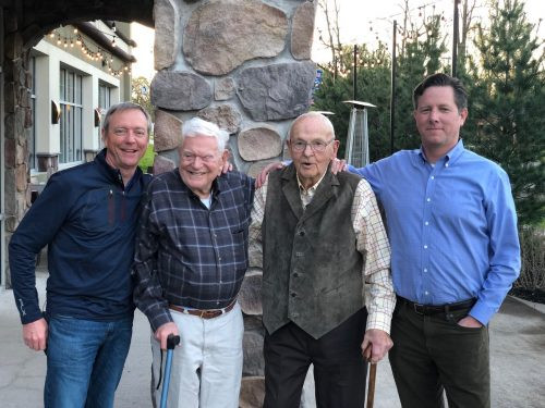 Family ownership of Canfield & Tack and Cohber Press celebrate the merger of their commercial printing companies in Rochester, N.Y..