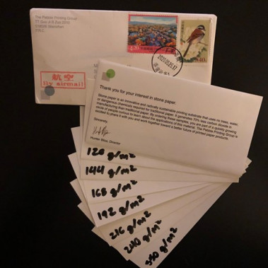 Stone paper campaign