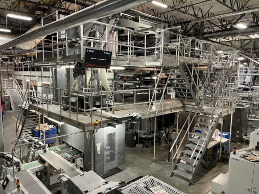 Royle Printing has installed a Goss Sunday 2000 48-page press.