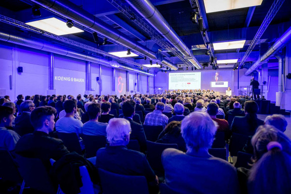 Koenig & Bauer shareholders meet for annual general meeting.