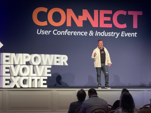 Steve Metcalf, founder, CEO, and chief AI officer of IMAGINE AI LIVE, took the stage to share the state of AI.