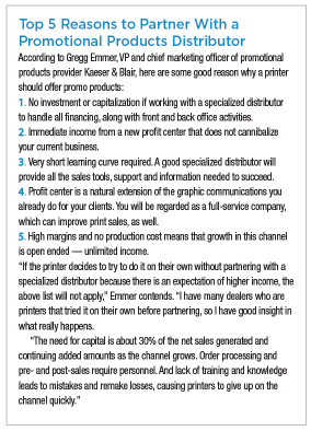 Promotional Products sidebar