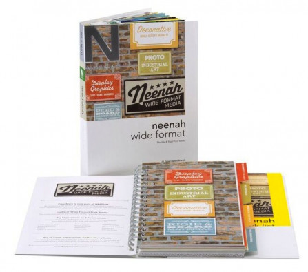 Neenah enters display graphics market with Neenah Wide Format, a comprehensive, paper-based portfolio of nearly 70 items suitable for all types of wide format print applications from window signs and banners, to wall murals, fine art prints, POP displays, and more.