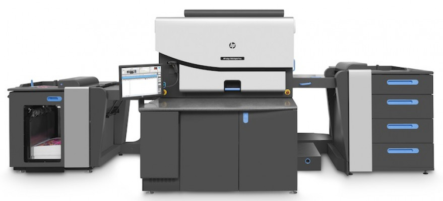 The HP Indigo 7900 digital press.