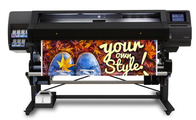 HP Latex 560 printer.