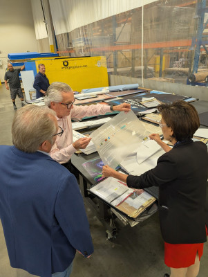 Congresswoman Young Kim is introduced to the broad range of applications Image Options produces, beyond just traditional 