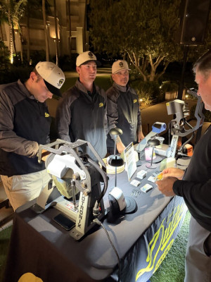 On the first evening of the event, attendees got to create their own custom hats.