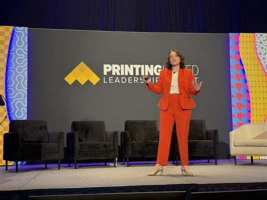 Emily Yepes, vice president of Sandler, shared AI sales tips and tools.