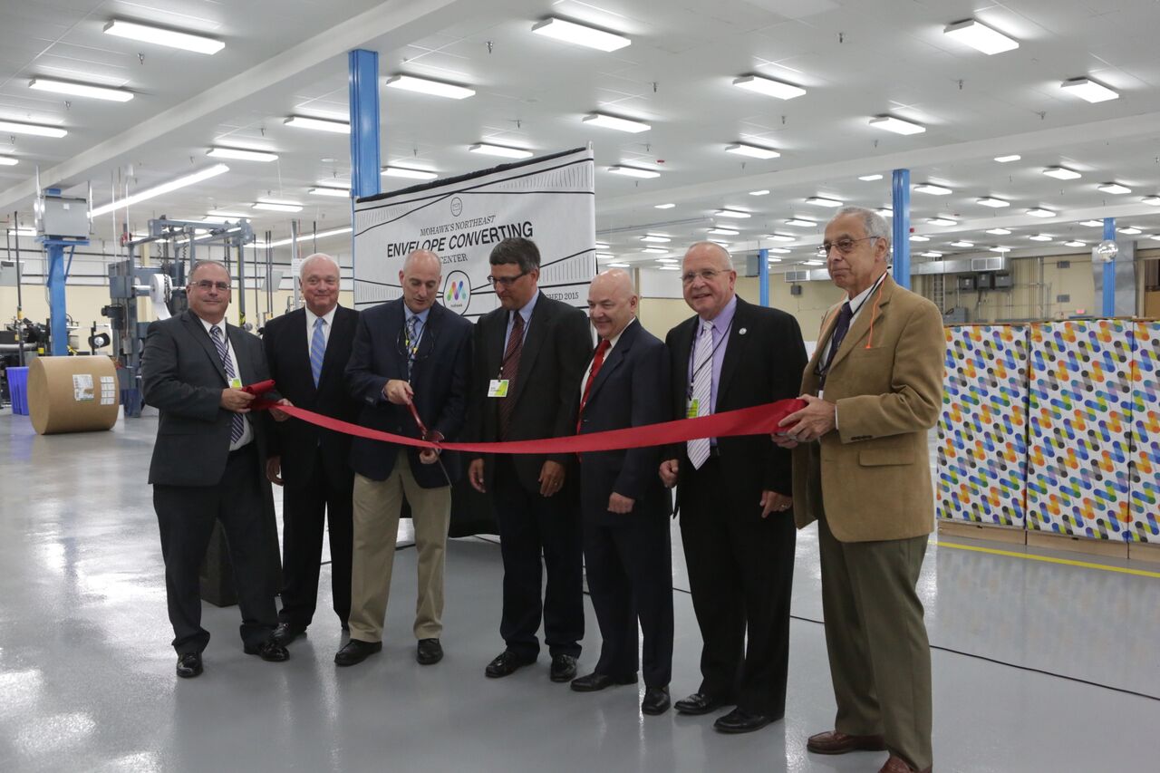 Ribbon cutting ceremony for the new facility.