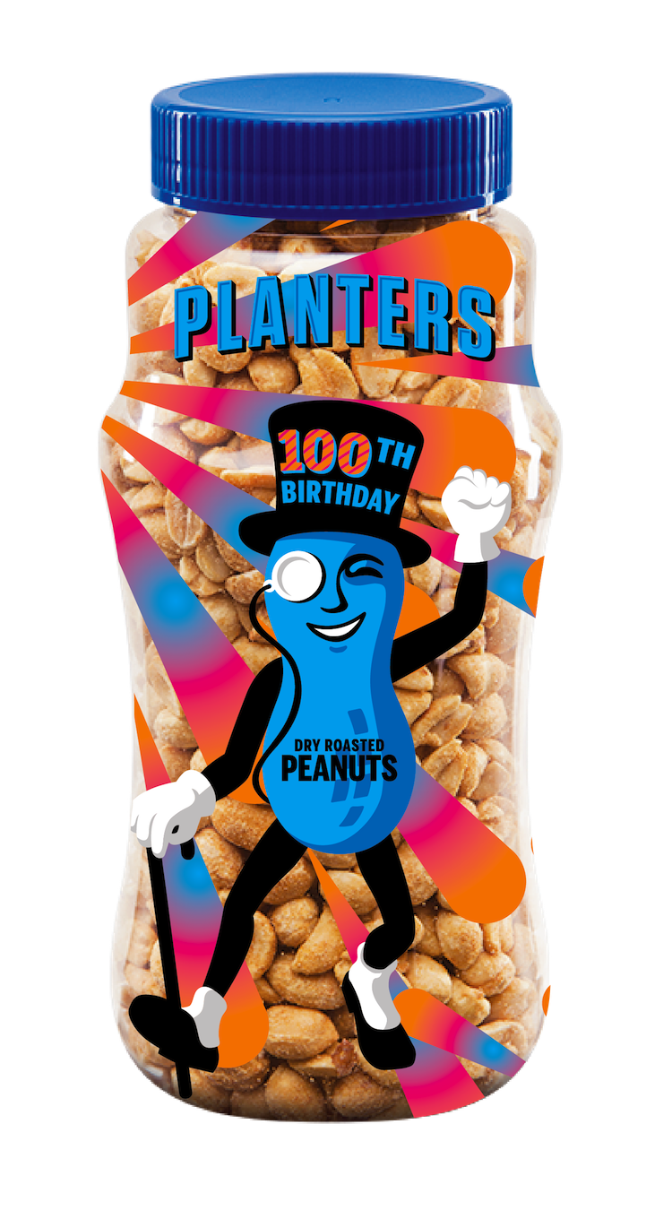 Planters Brand Icon Mr. Peanut Celebrates 100th Birthday with Oneofa