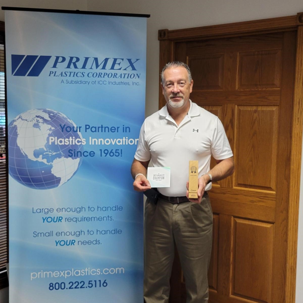 Blake Pace, Primex Plastics