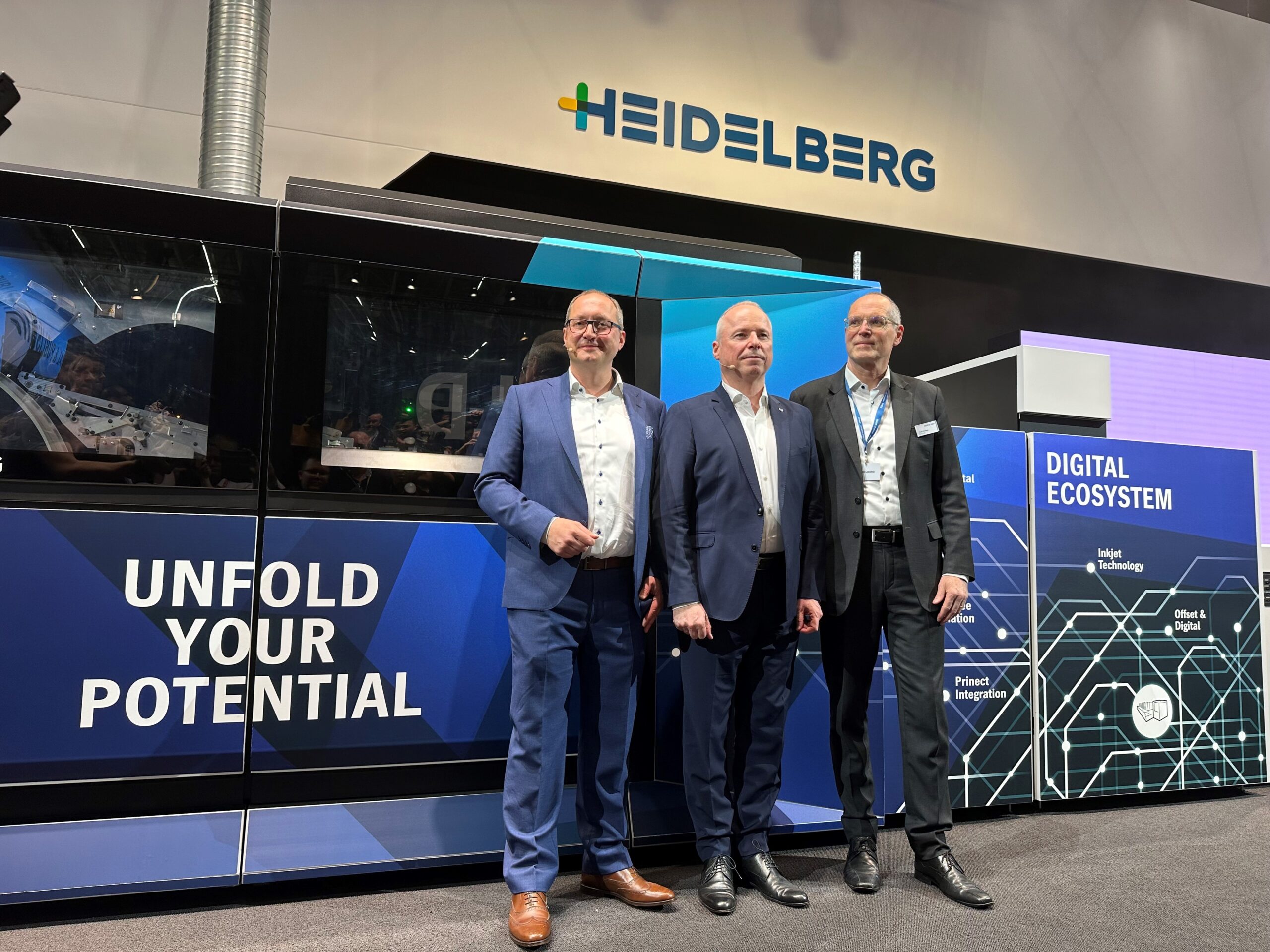 Heidelberg and Canon Announce Sheetfed Inkjet Partnership