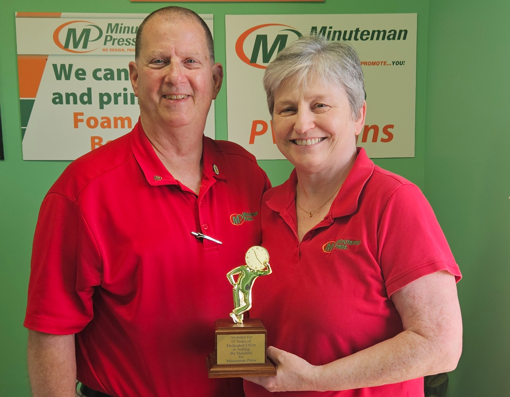 Salisbury, Maryland-Based Minuteman Press Celebrates 15 Years