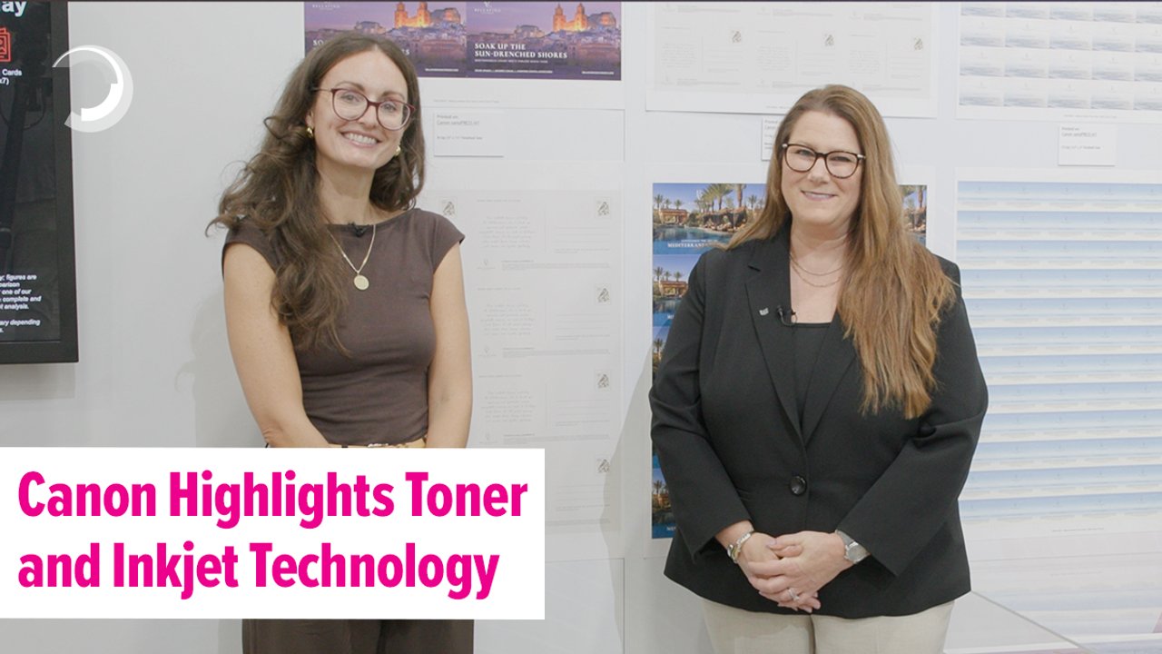 Canon Highlights Inkjet and Toner Technology
